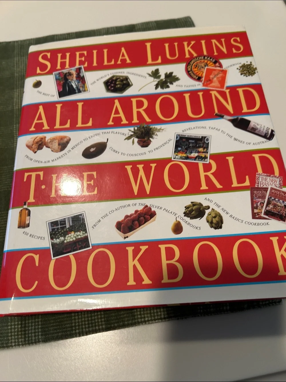 All Around the World Cookbook - Red Cover
